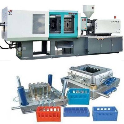 Plastic/ Fruit Basket Crate Making Mold Manufacturing Injection Molding Machine